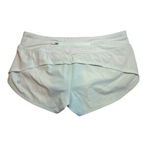 Lululemon Speed Up Low Rise Short 2.5" *Lined Women's 6 Mint Green MIMO Running